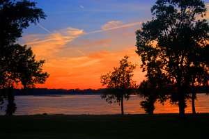 Mississippi sunset 1